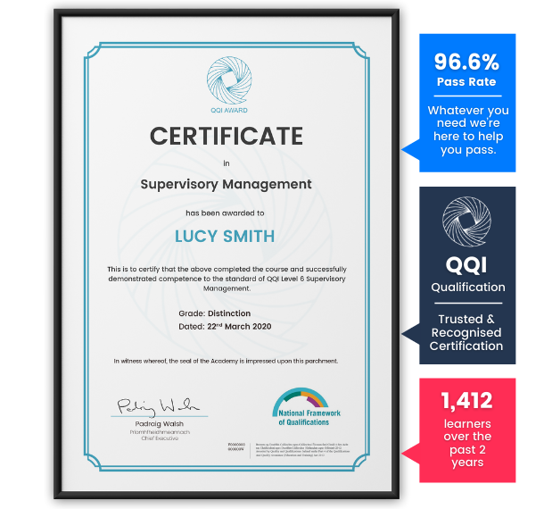 QQI Level 6 Supervisory Management Course | Dublin, Cork, Galway ...